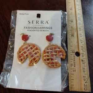 Fashion Earrings Apple pie